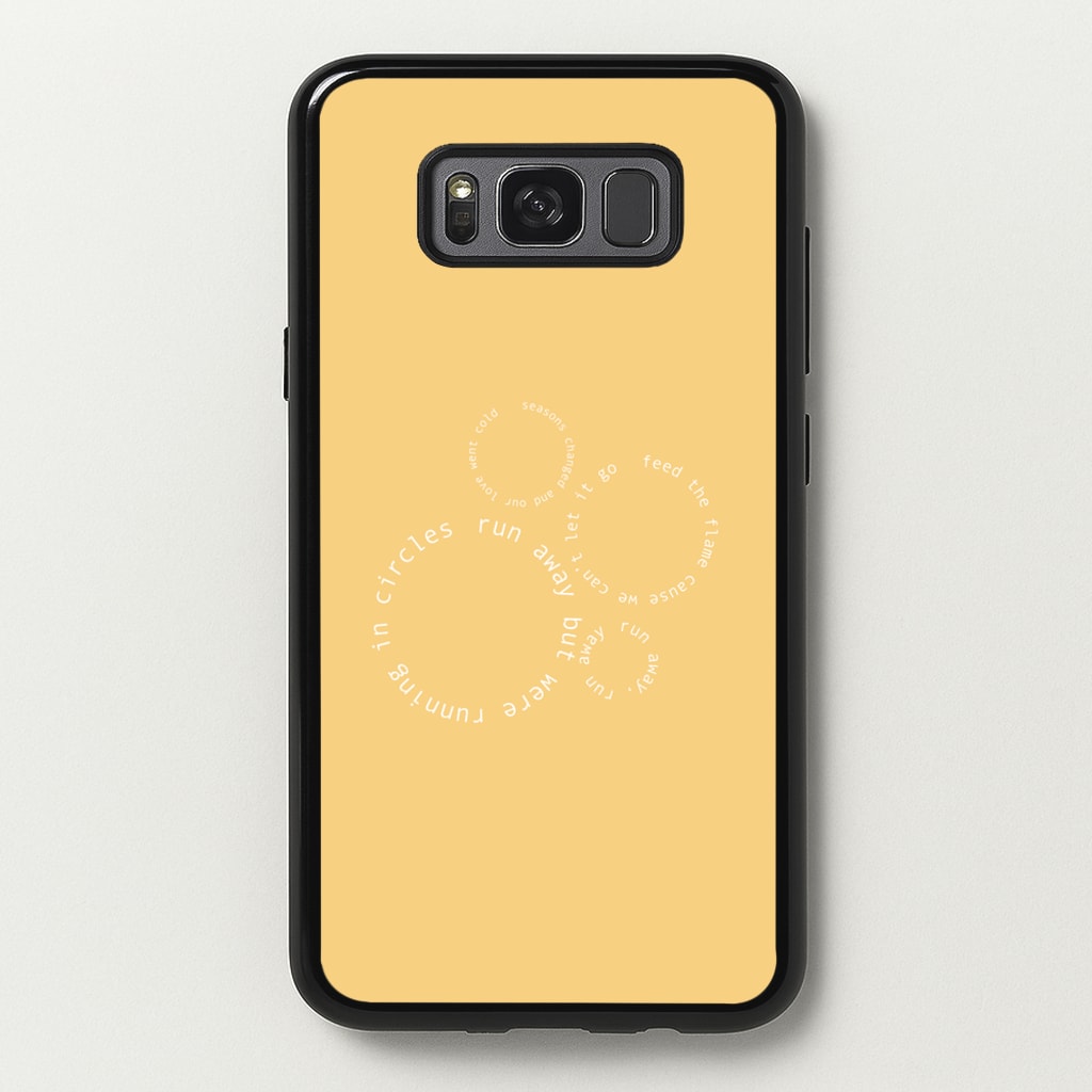 Running In Circles - Post - Post Malone Phone Case for Galaxy S8 Plus