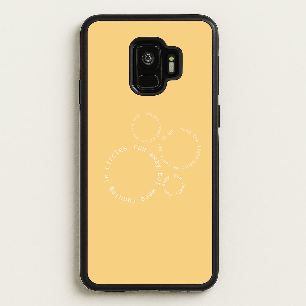 Running In Circles - Post - Post Malone Phone Case for Galaxy S9