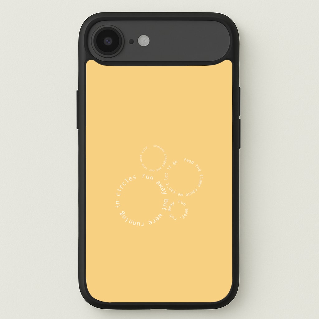 Running In Circles - Post Phone Case for iPhone 17 Air