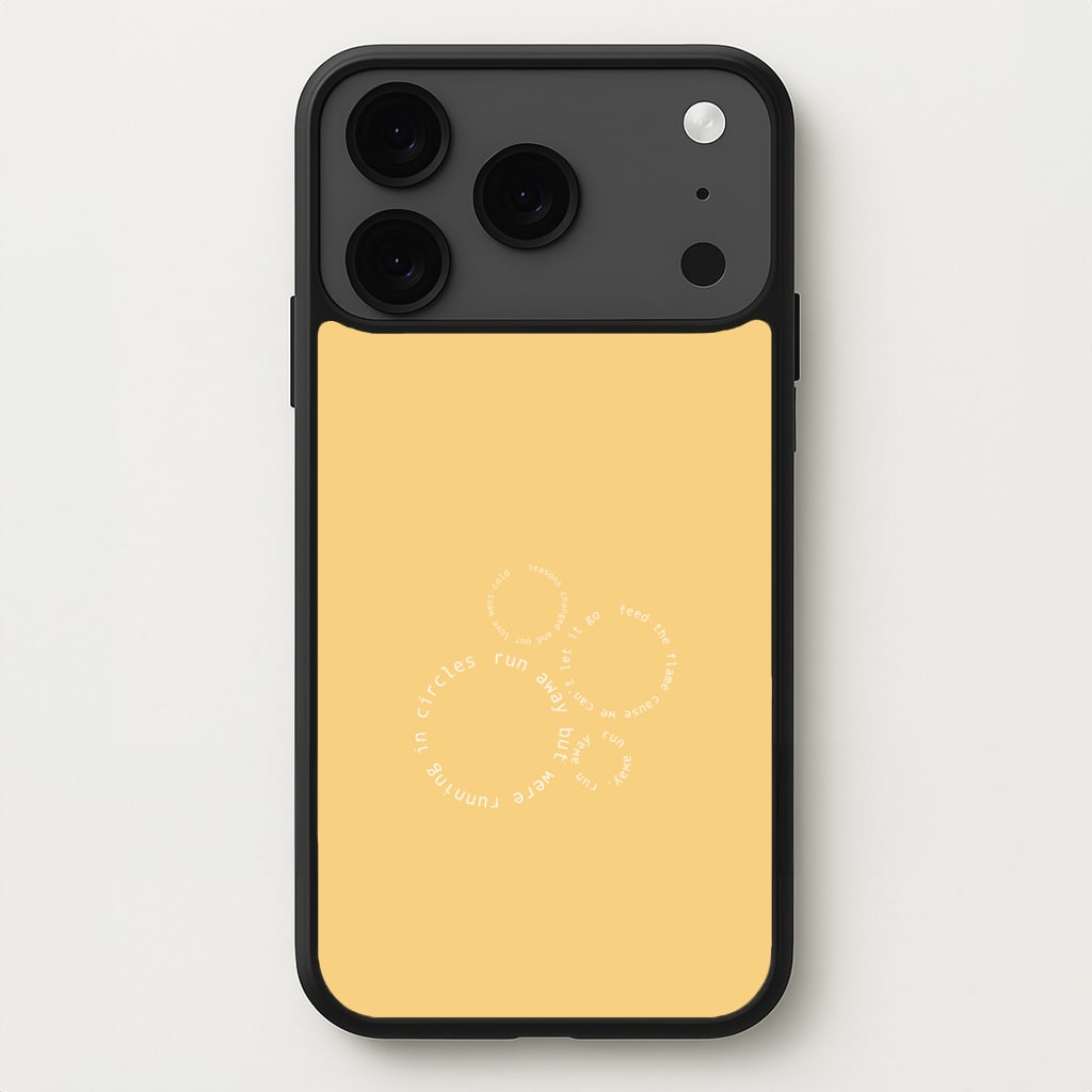 Running In Circles - Post Phone Case for iPhone 17 Pro