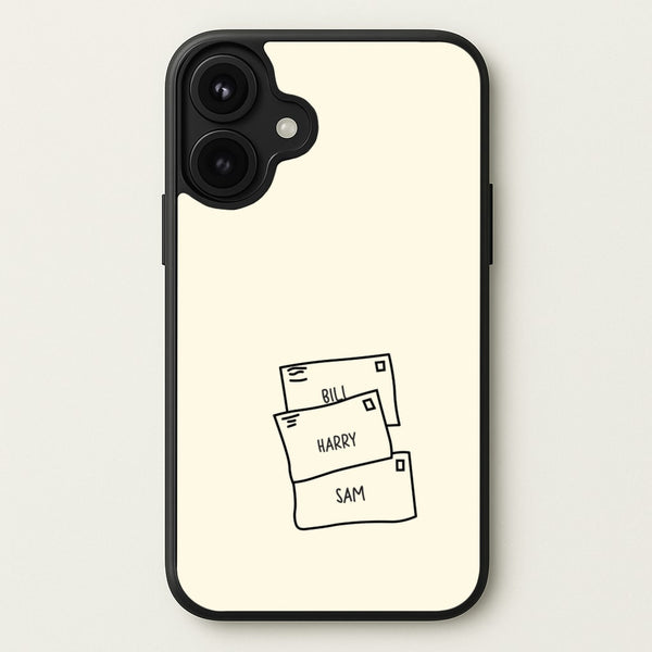 Bill, Harry And Sam Phone Case for iPhone 17