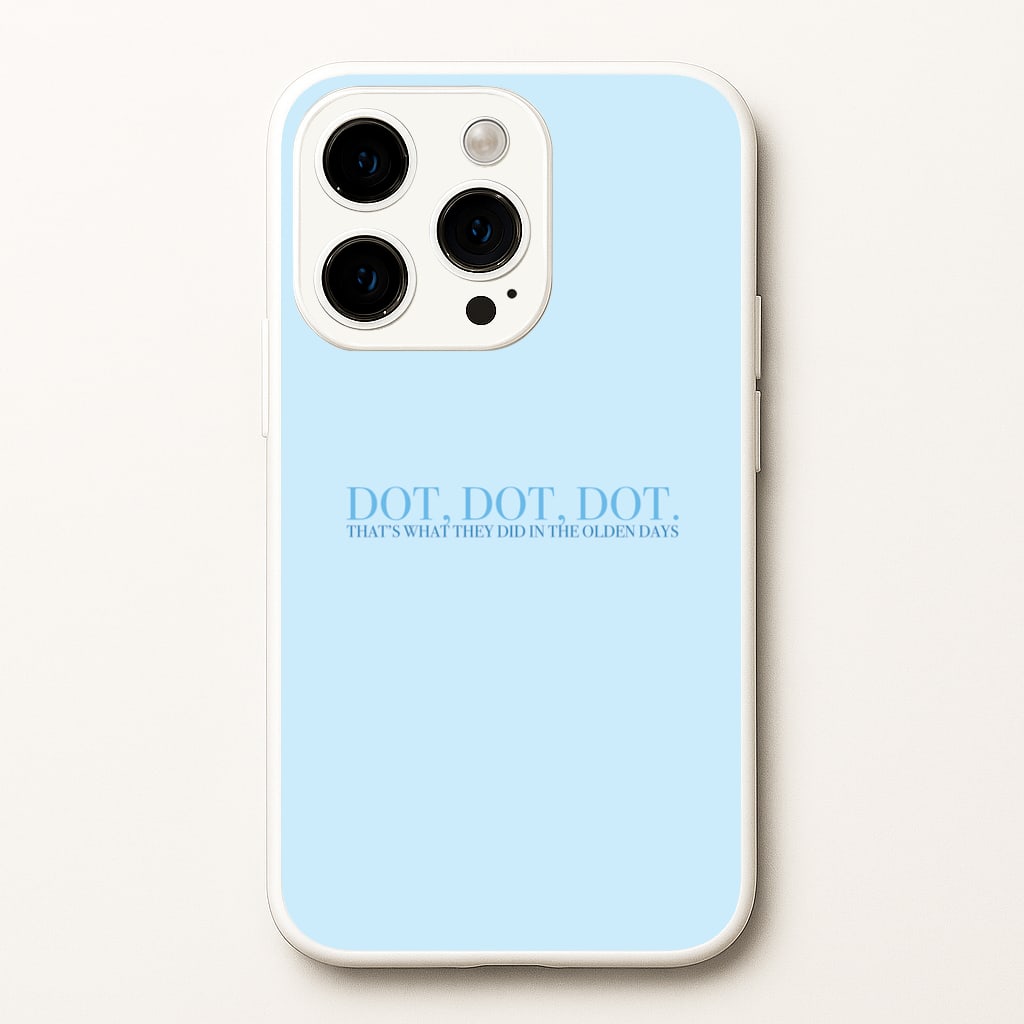 Dot, Dot, Dot - Mamma Mia Phone Case for iPhone 15 Pro