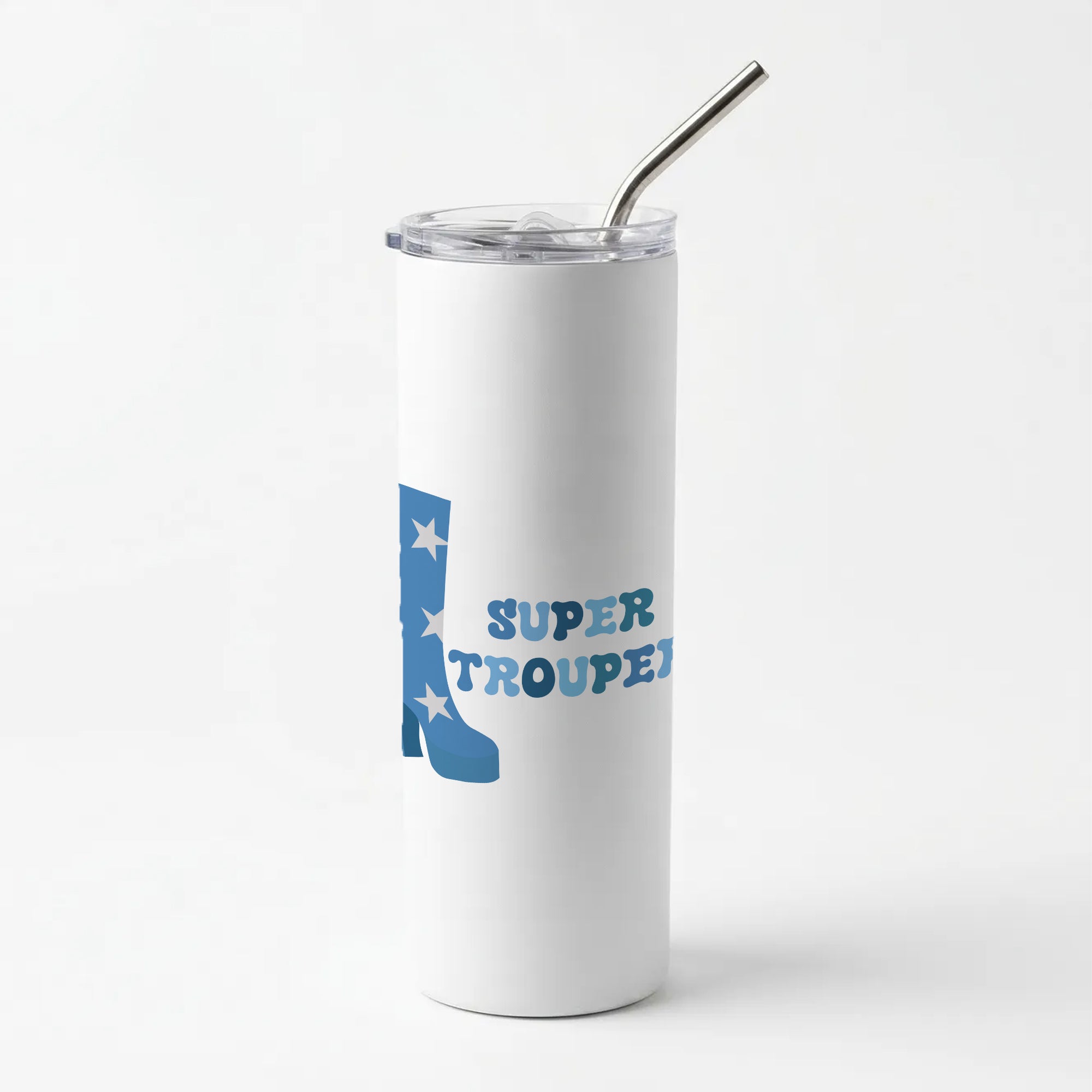 Super Trouper Skinny Tumbler