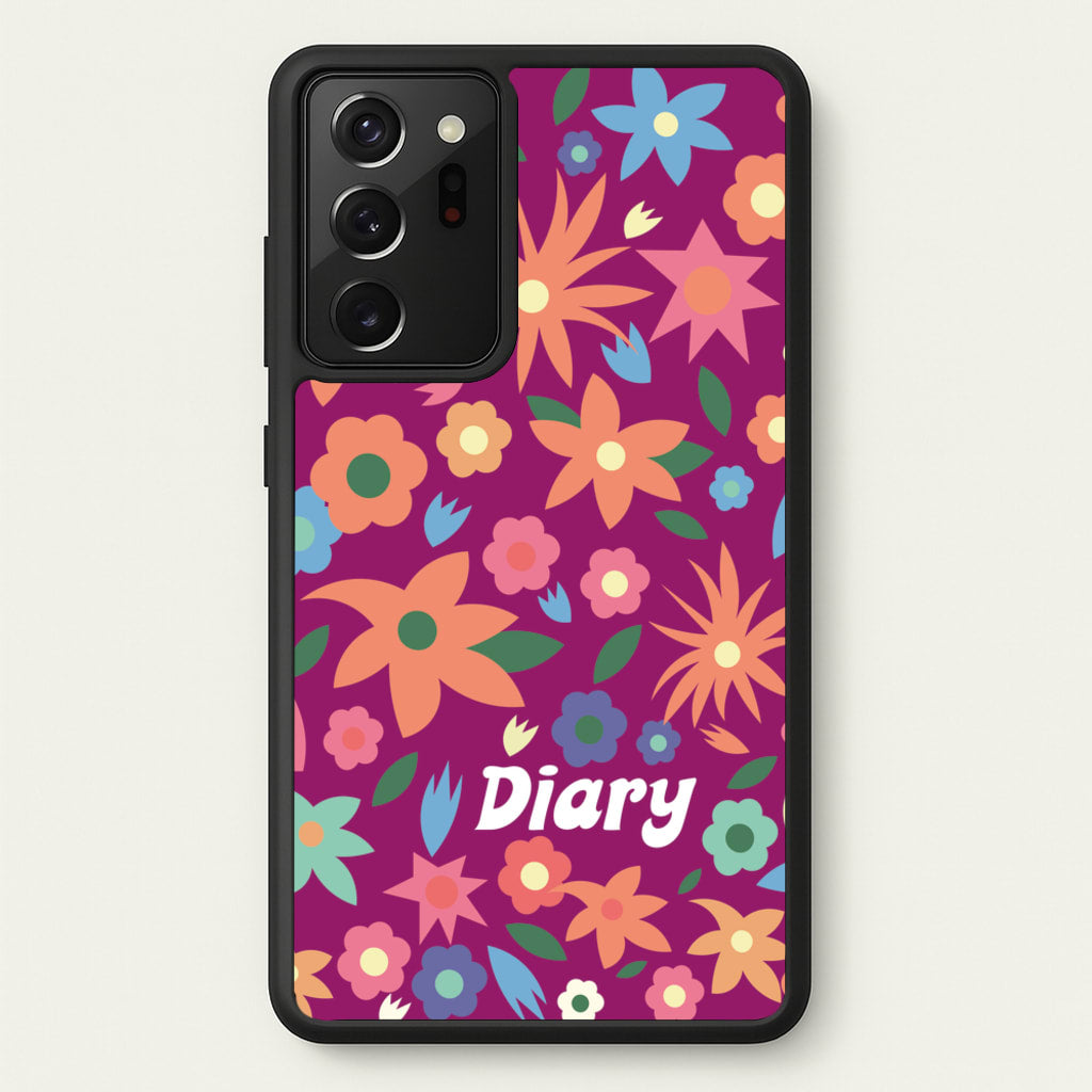 Diary - Mamma Mia Phone Case for Galaxy Note 20 Ultra