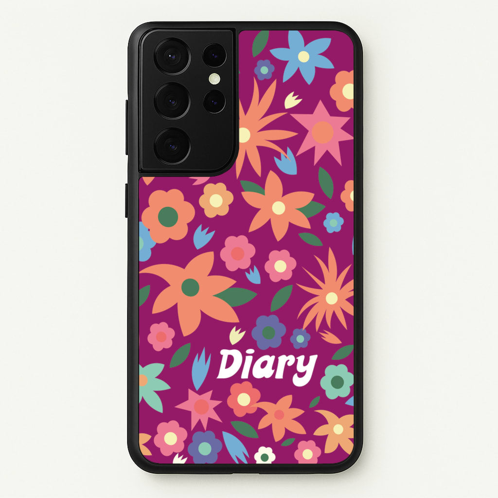 Diary - Mamma Mia Phone Case for Galaxy S21 Ultra