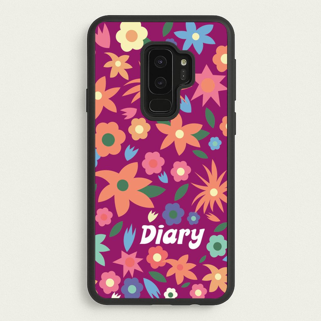 Diary - Mamma Mia Phone Case for Galaxy S9 Plus