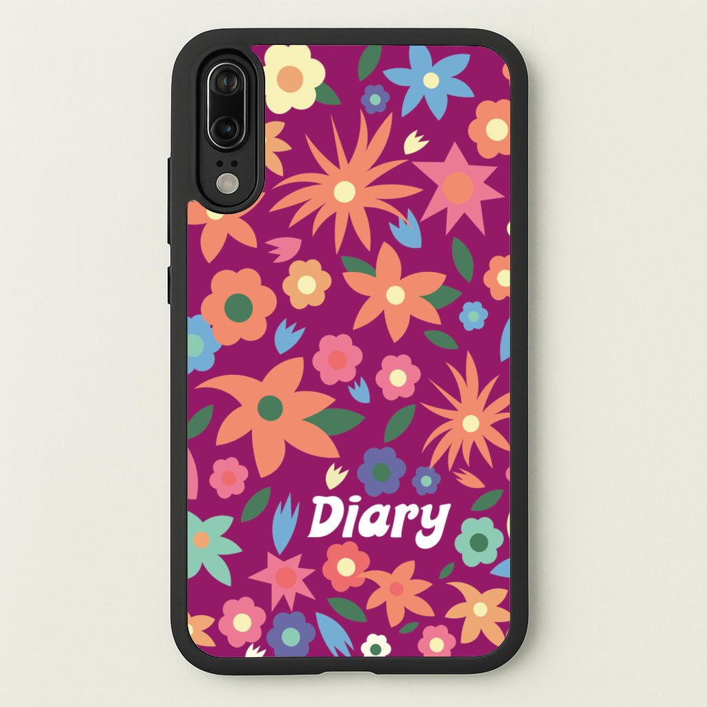 Diary - Mamma Mia Phone Case for Huawei P20