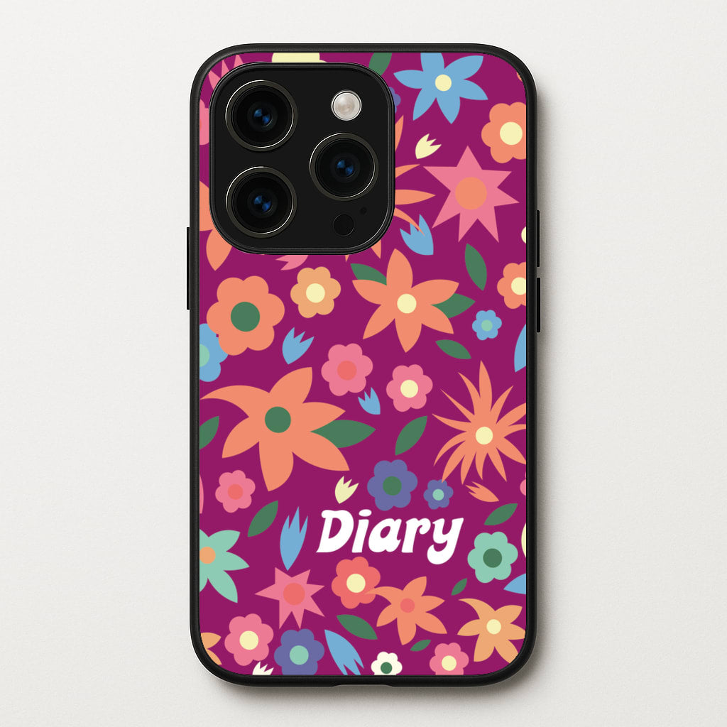 Diary - Mamma Mia Phone Case for iPhone 15 Pro