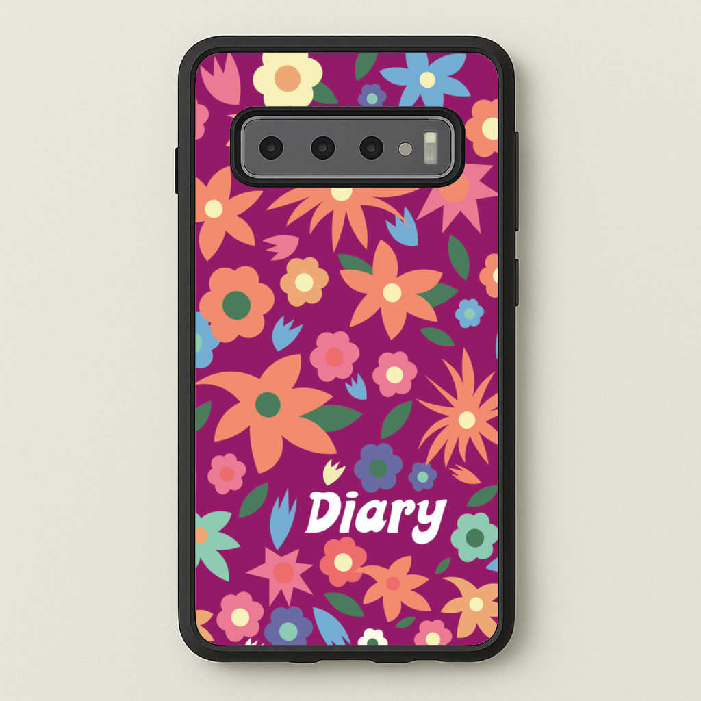 Diary - Mamma Mia Phone Case for Galaxy S10