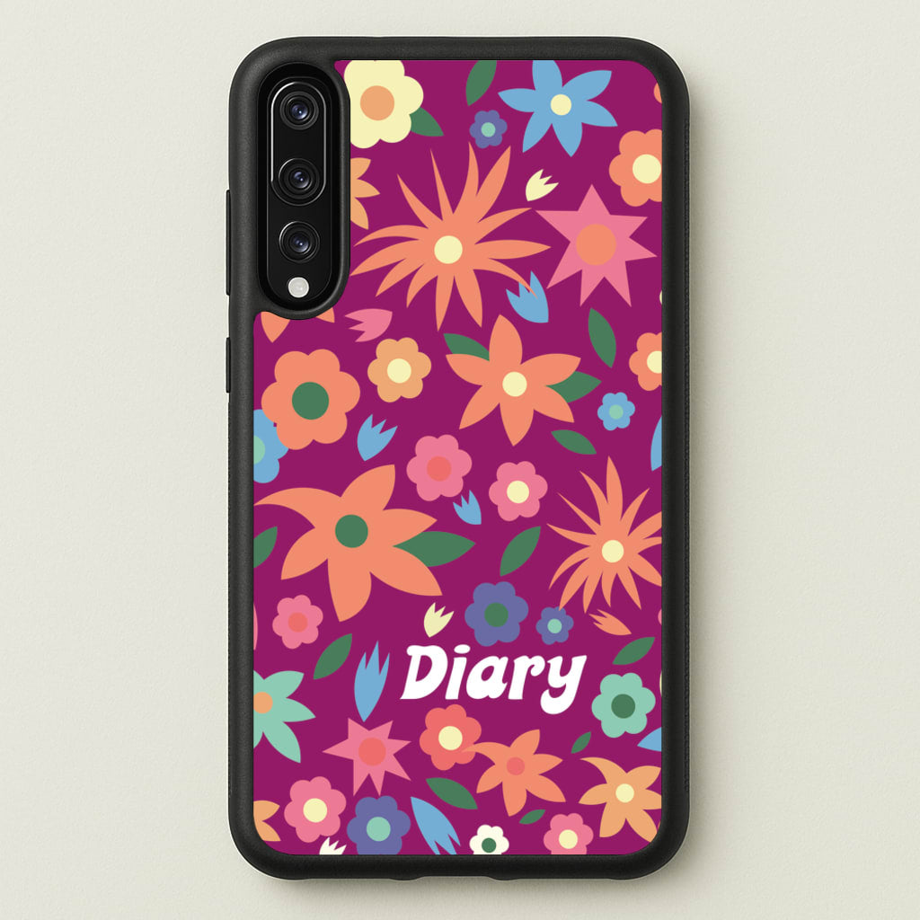 Diary - Mamma Mia Phone Case for Huawei P20 Pro