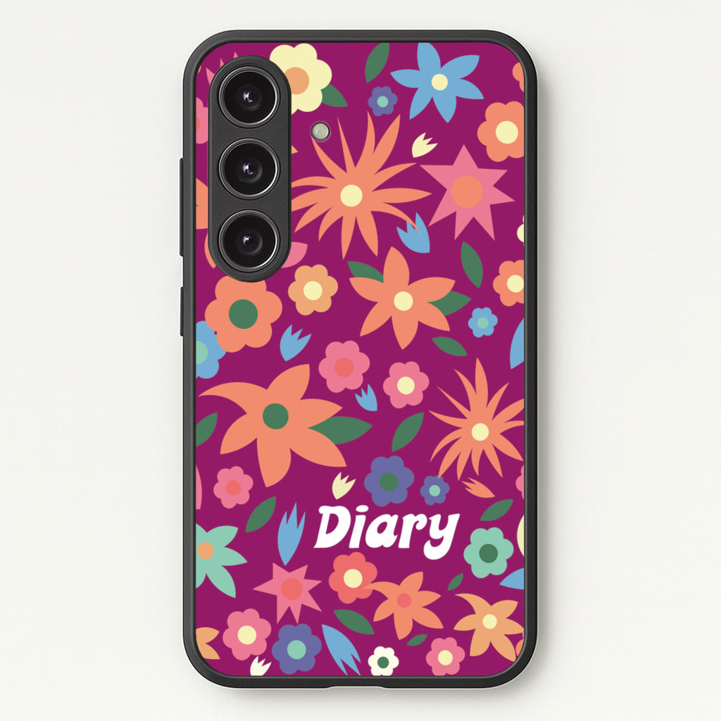 Diary - Mamma Mia Phone Case for Galaxy S24 Plus