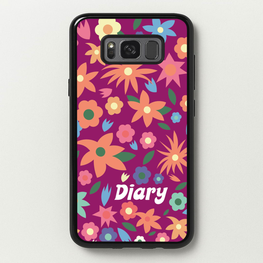 Diary - Mamma Mia Phone Case for Galaxy S8