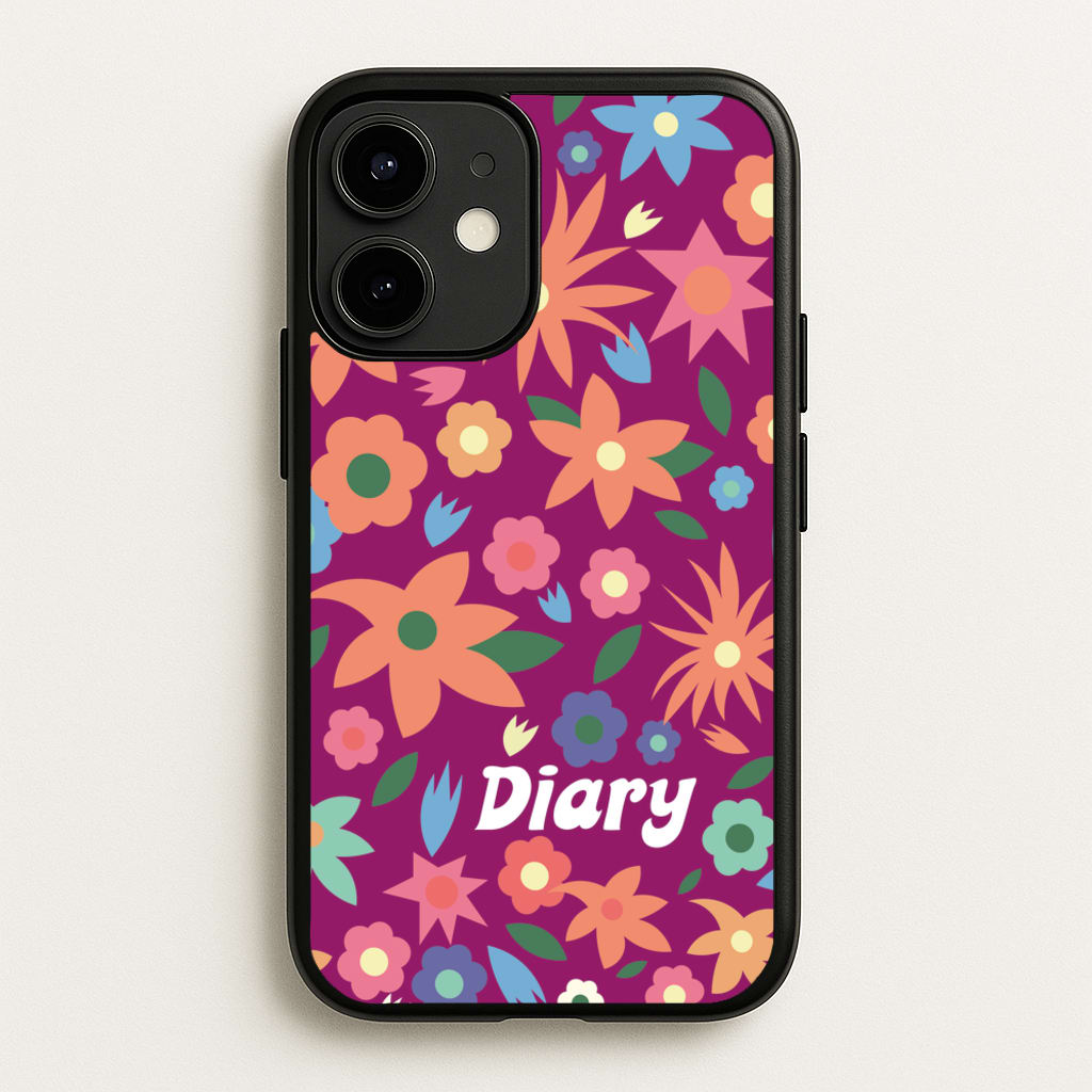 Diary - Mamma Mia Phone Case for iPhone 12 / 12 Pro