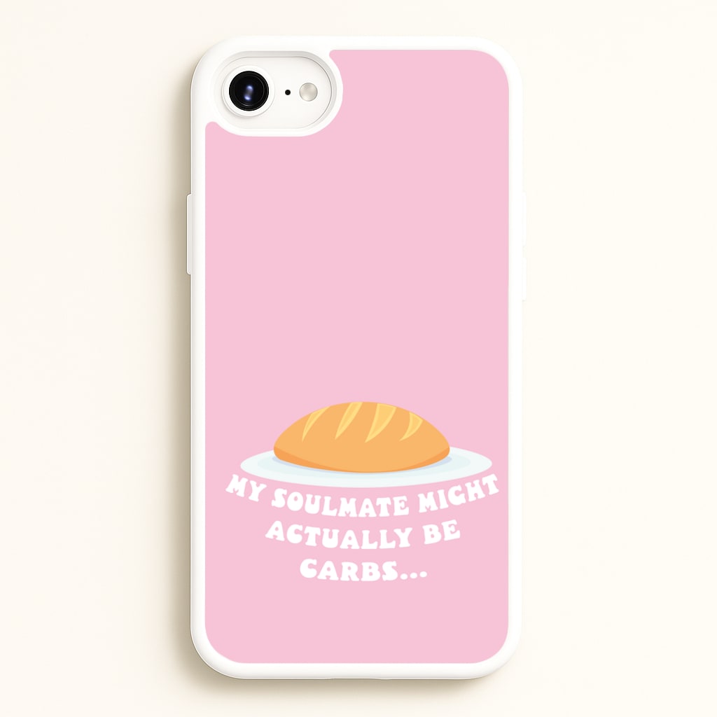 My Soulmate Might Actually Be Carbs - Mamma Mia Phone Case for iPhone 6 Plus / 7 Plus / 8 Plus