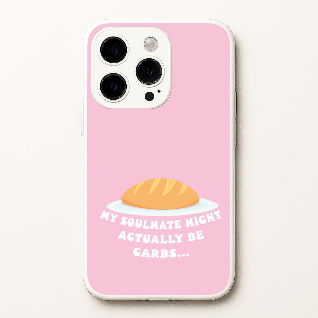 My Soulmate Might Actually Be Carbs - Mamma Mia Phone Case for iPhone 14 Pro