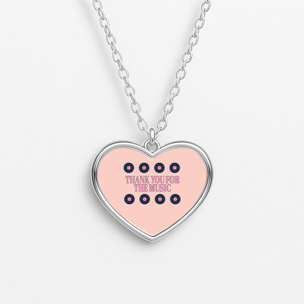 Thank You For The Music - Mamma Mia Necklace