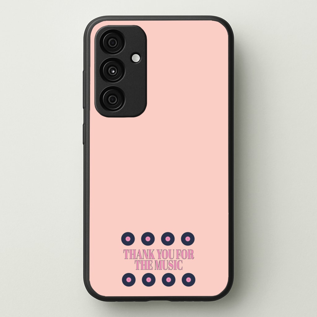 Thank You For The Music - Mamma Mia - Mamma Mia Phone Case for Galaxy A55
