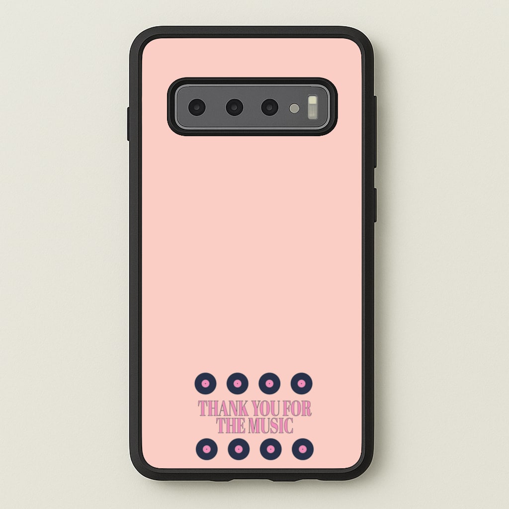 Thank You For The Music - Mamma Mia - Mamma Mia Phone Case for Galaxy S10 Plus