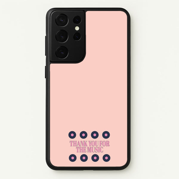 Thank You For The Music - Mamma Mia - Mamma Mia Phone Case for Galaxy S21 Ultra