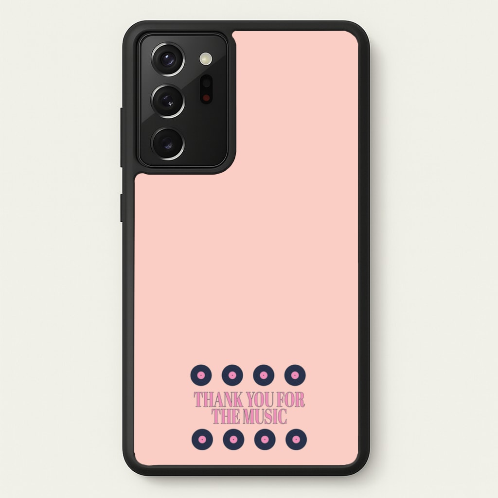 Thank You For The Music - Mamma Mia - Mamma Mia Phone Case for Galaxy Note 20 Ultra