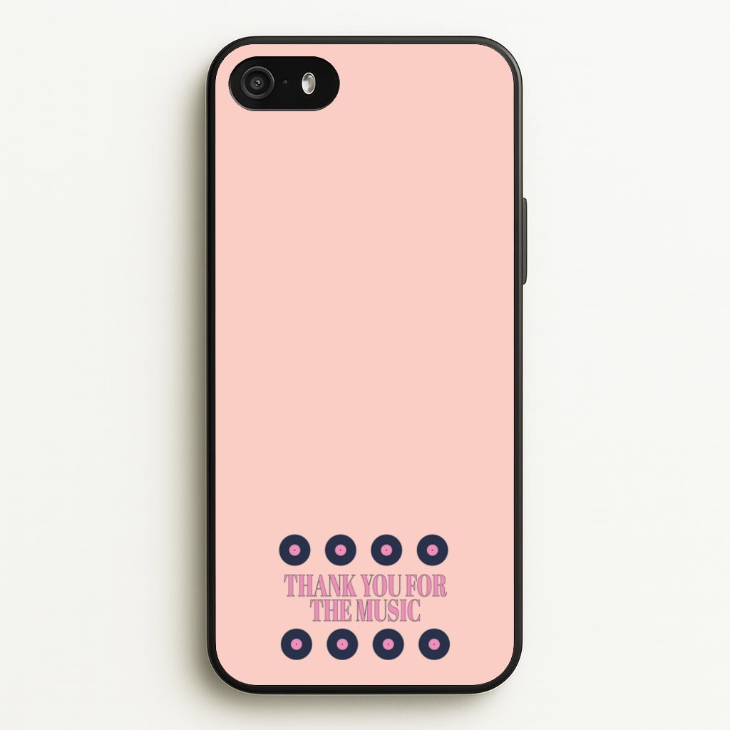 Thank You For The Music - Mamma Mia - Mamma Mia Phone Case for iPhone 5 / 5s / SE 2016