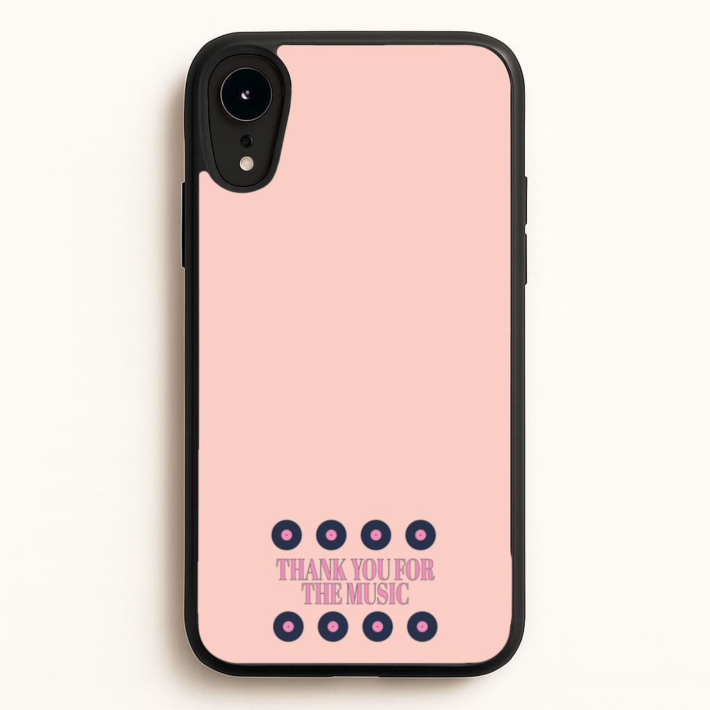 Thank You For The Music - Mamma Mia - Mamma Mia Phone Case for iPhone XR