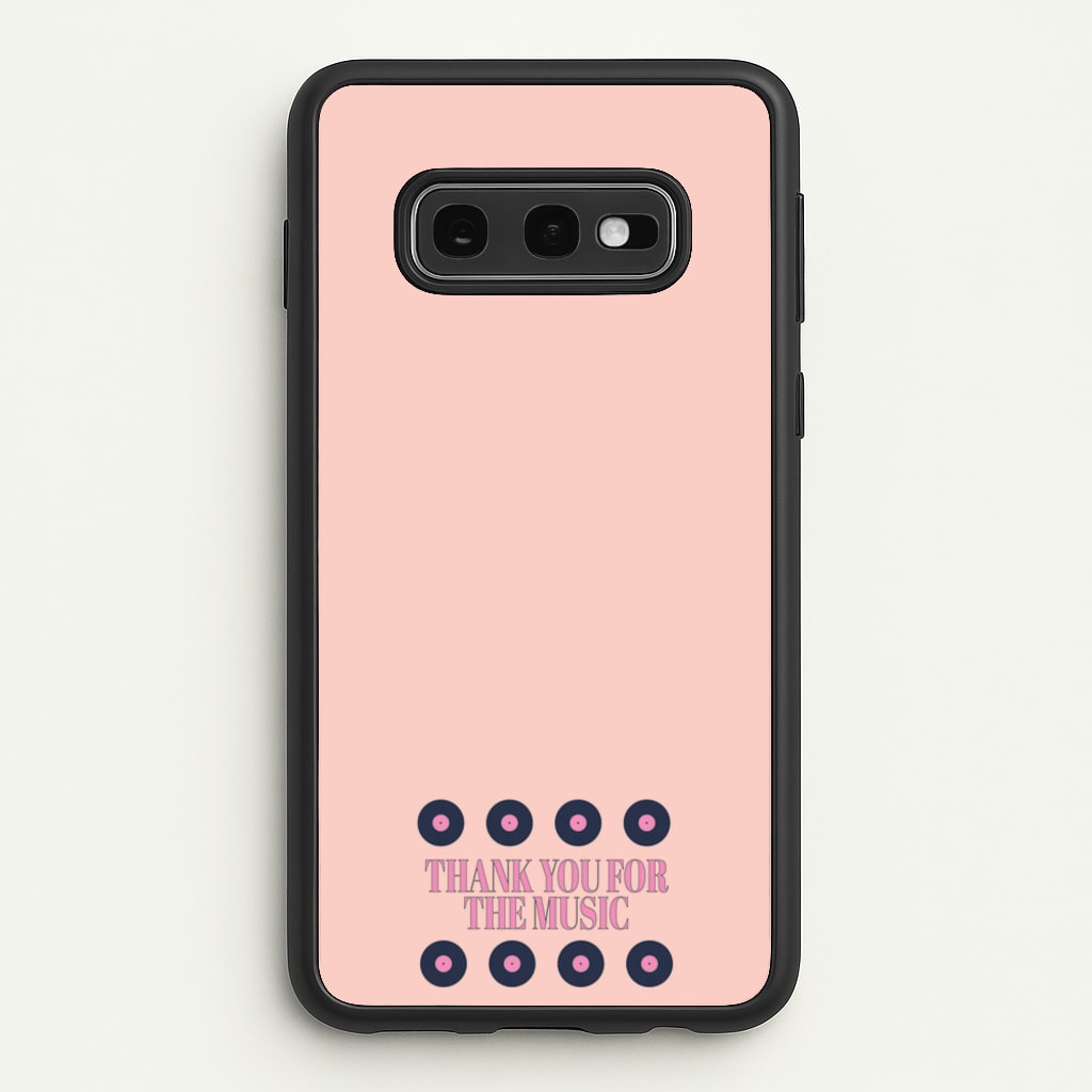 Thank You For The Music - Mamma Mia - Mamma Mia Phone Case for Galaxy S10e