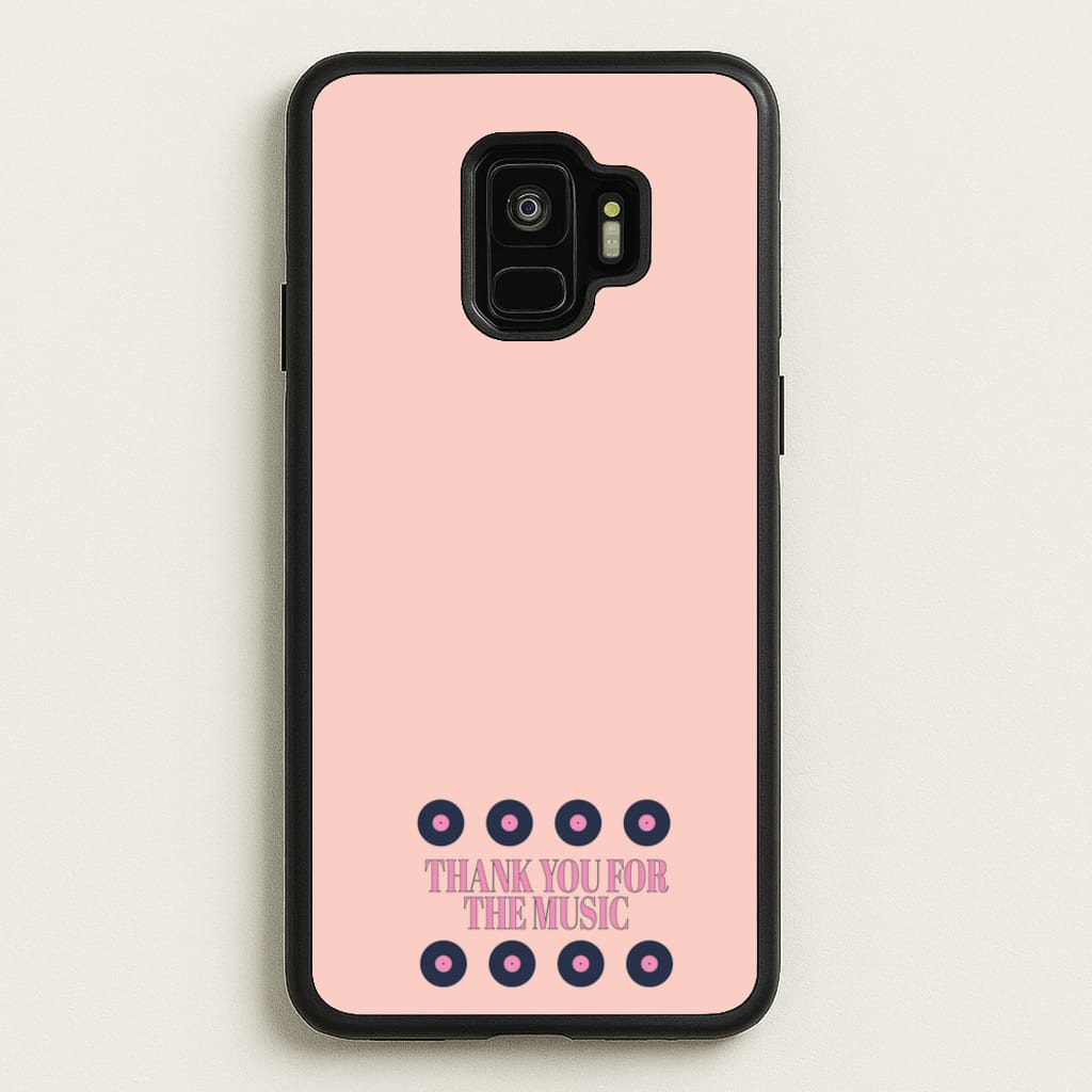 Thank You For The Music - Mamma Mia - Mamma Mia Phone Case for Galaxy S9
