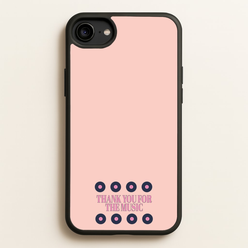 Thank You For The Music - Mamma Mia - Mamma Mia Phone Case for iPhone 6 / 7 / 8 / SE