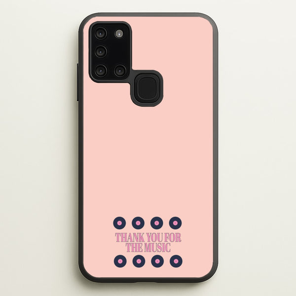 Thank You For The Music - Mamma Mia - Mamma Mia Phone Case for Galaxy A21s