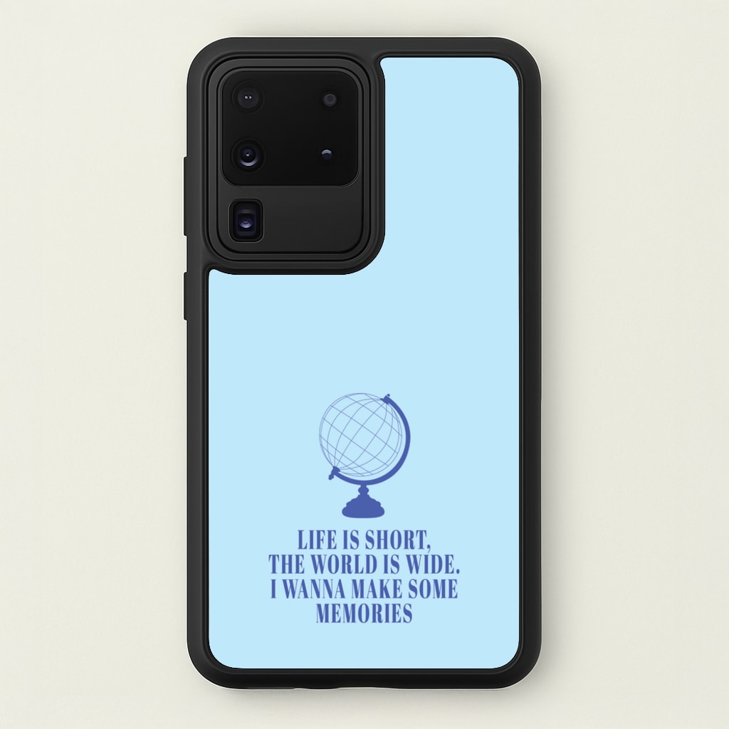 Life Is Short The World Is Wide - Mamma Mia - Mamma Mia Phone Case for Galaxy S20 Ultra