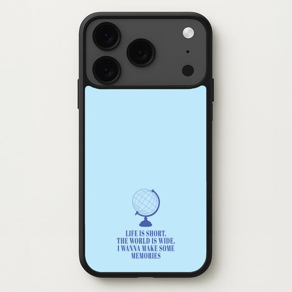 Life Is Short The World Is Wide - Mamma Mia Phone Case for iPhone 17 Pro
