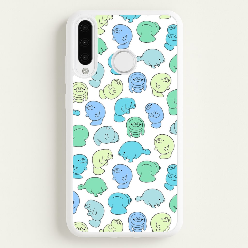 Manatee Party - Phone Case for Huawei P30 Lite