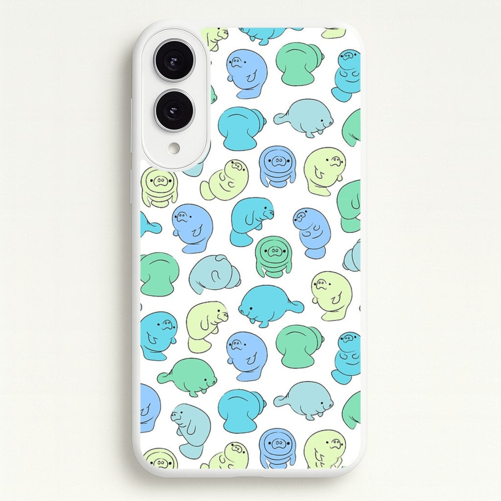 Manatee Party - Phone Case for Galaxy S25 Edge