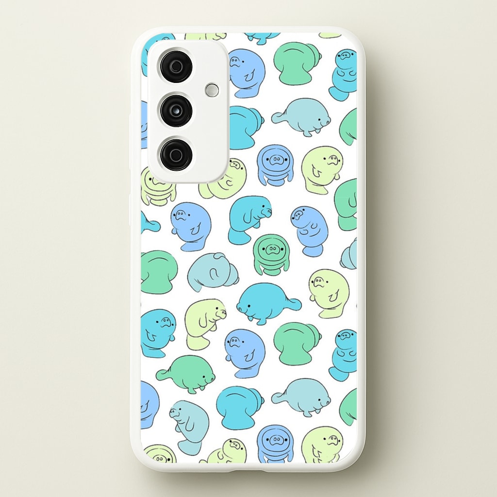 Manatee Party - Phone Case for Galaxy A35