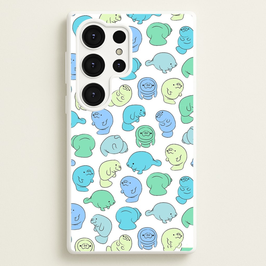 Manatee Party - Phone Case for Galaxy S25 Ultra