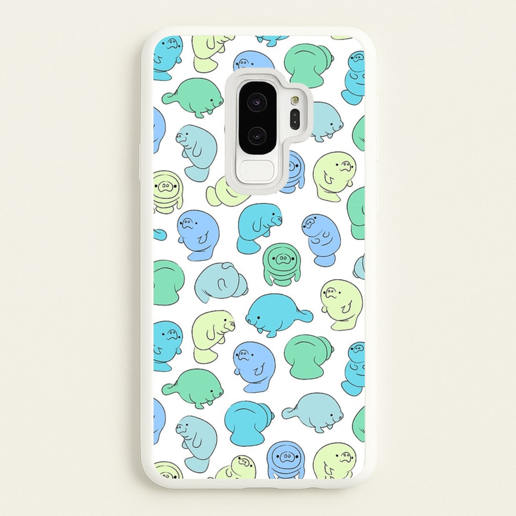 Manatee Party - Phone Case for Galaxy S9 Plus