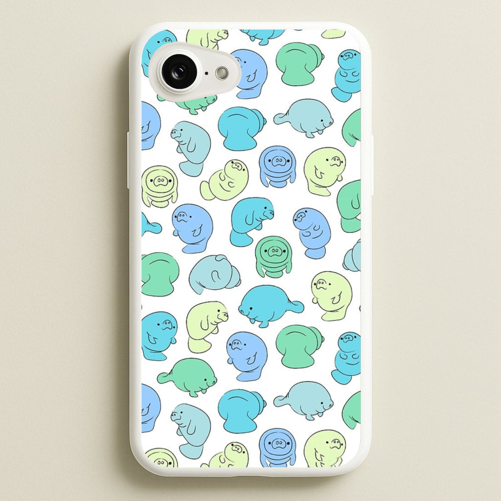 Manatee Party - Phone Case for iPhone 16e