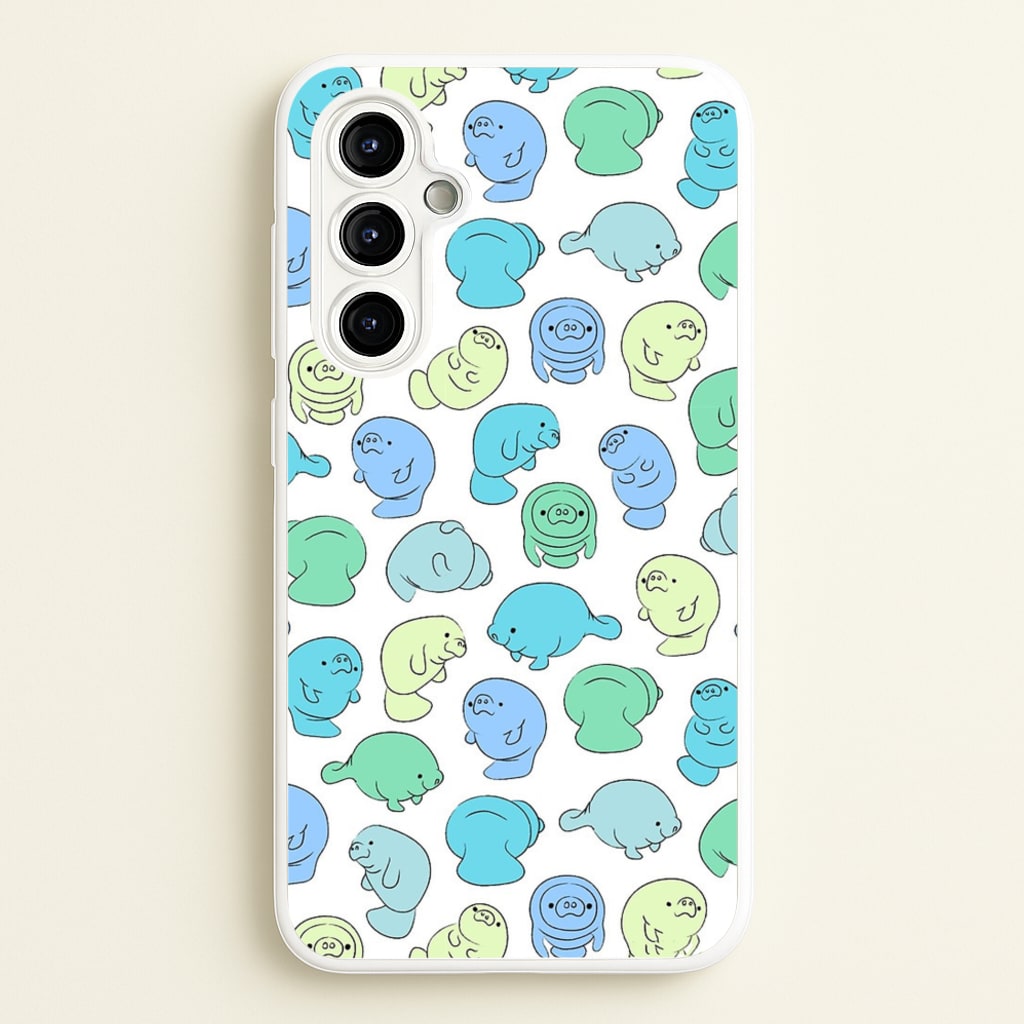 Manatee Party - Phone Case for Galaxy A54
