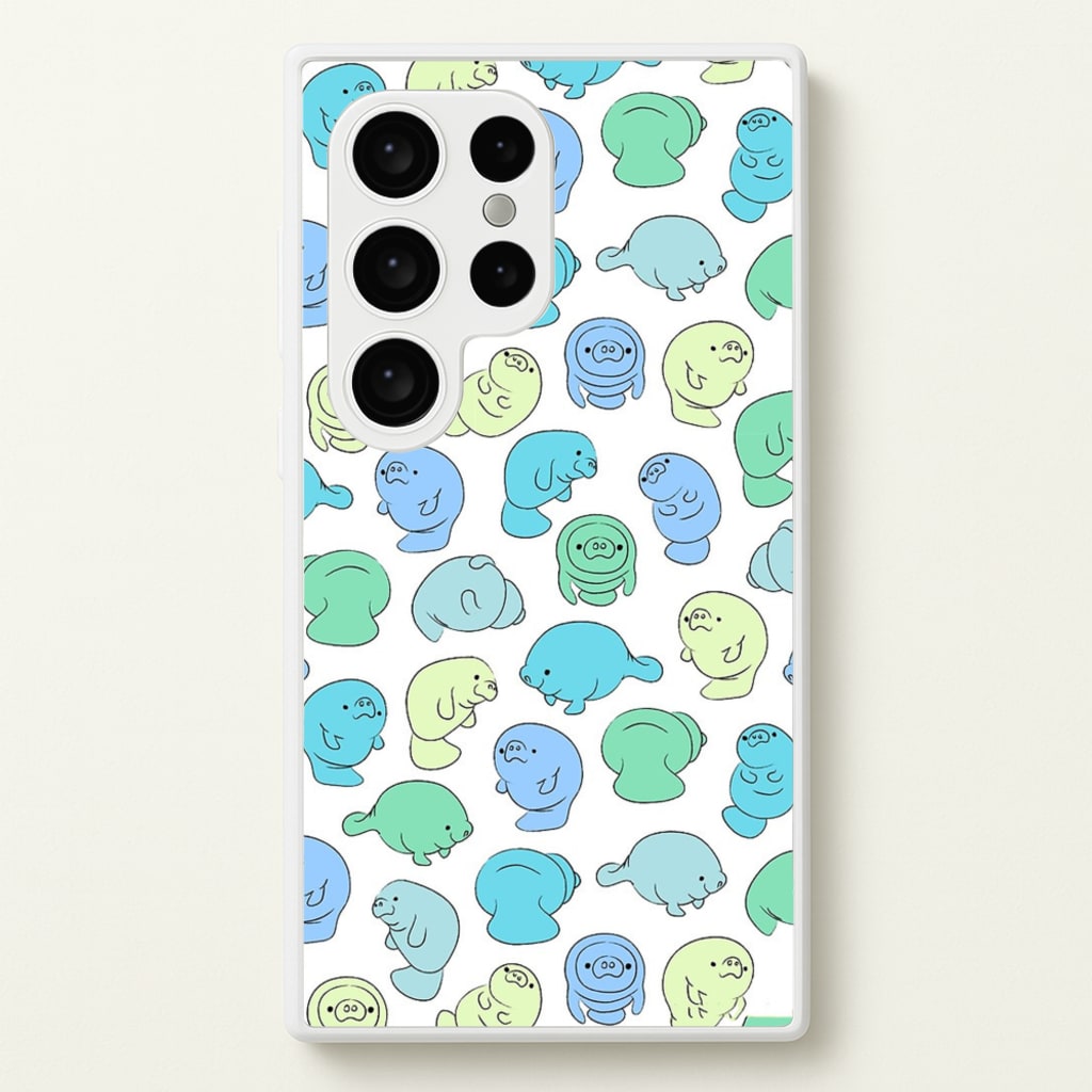 Manatee Party - Phone Case for Galaxy S24 Ultra