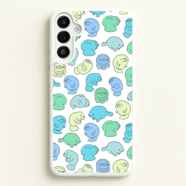 Manatee Party - Phone Case for Galaxy A36