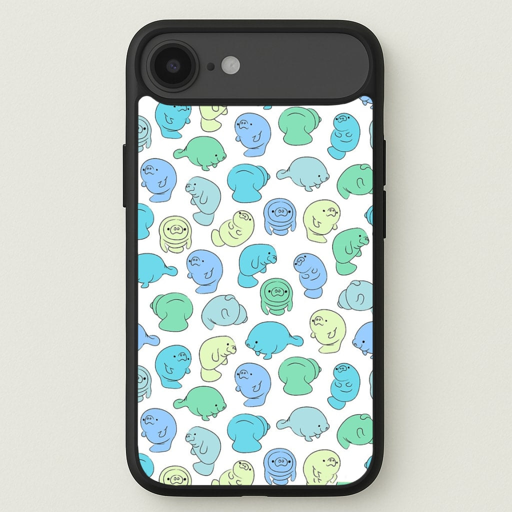 Manatee Party Phone Case for iPhone 17 Air