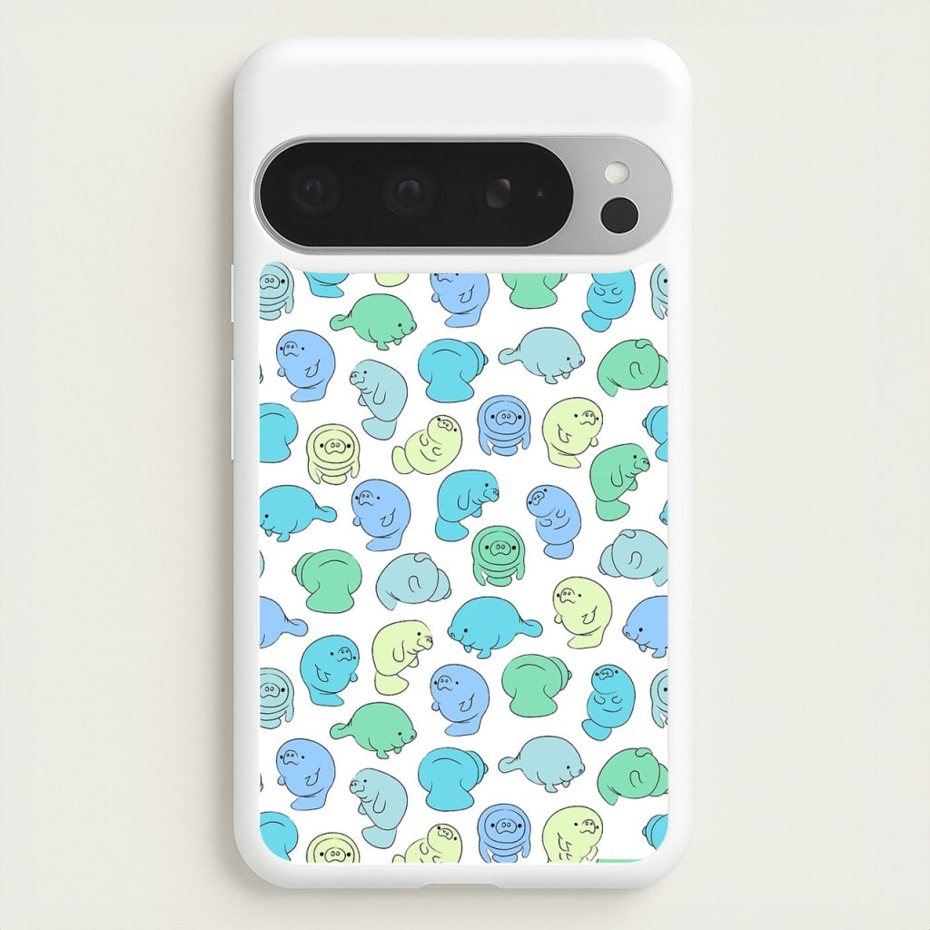 Manatee Party - Phone Case for Google Pixel 9 Pro XL