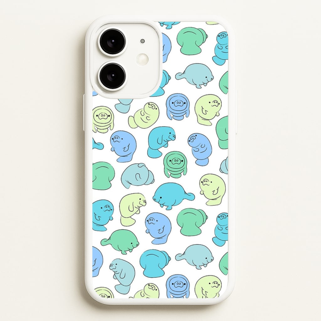 Manatee Party - Phone Case for iPhone 11