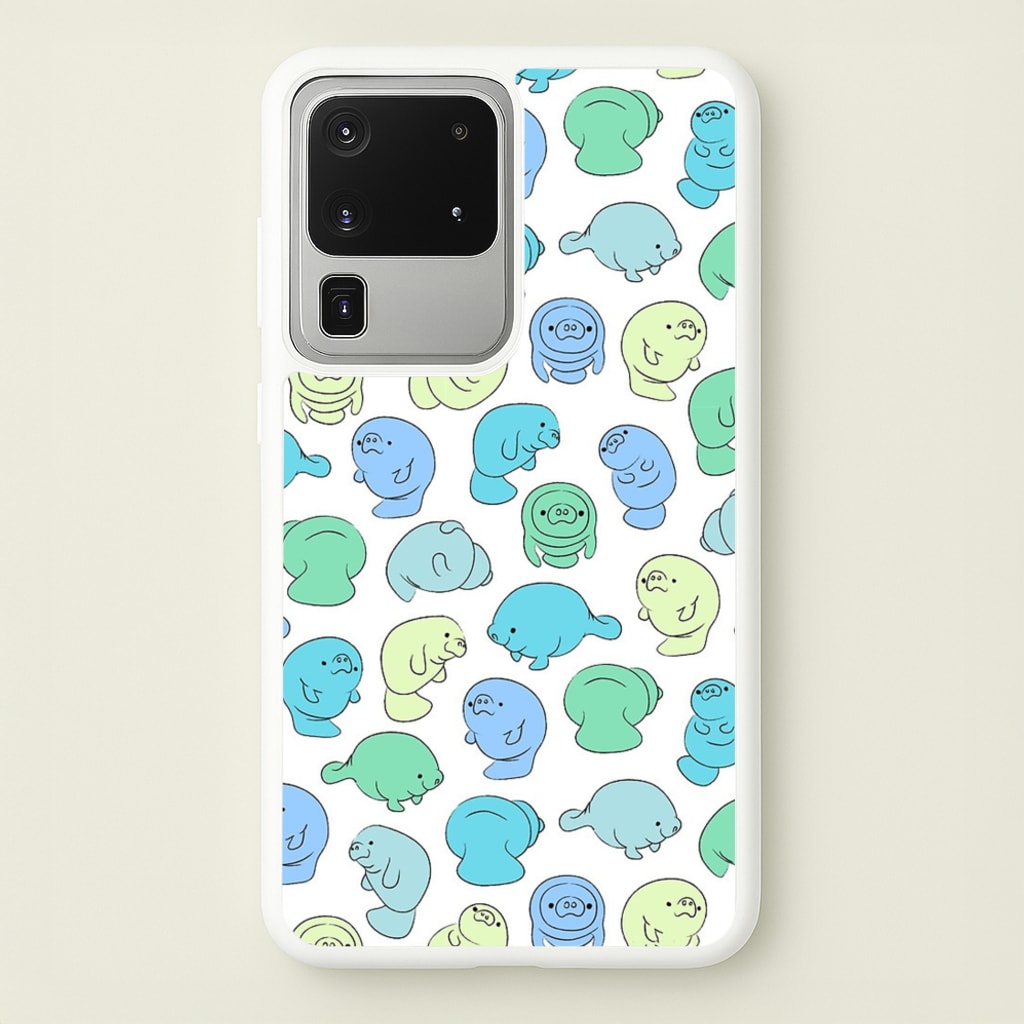 Manatee Party - Phone Case for Galaxy S20 Ultra