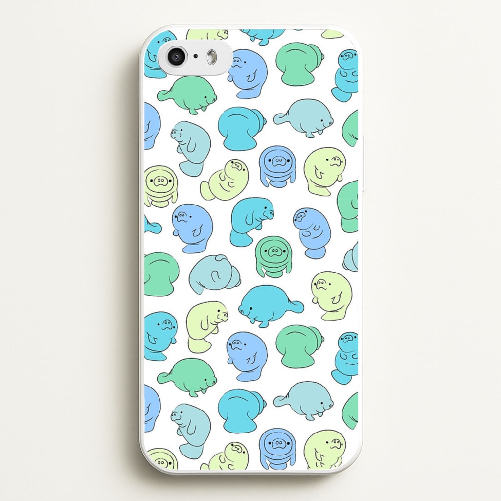 Manatee Party - Phone Case for iPhone 5 / 5s / SE 2016