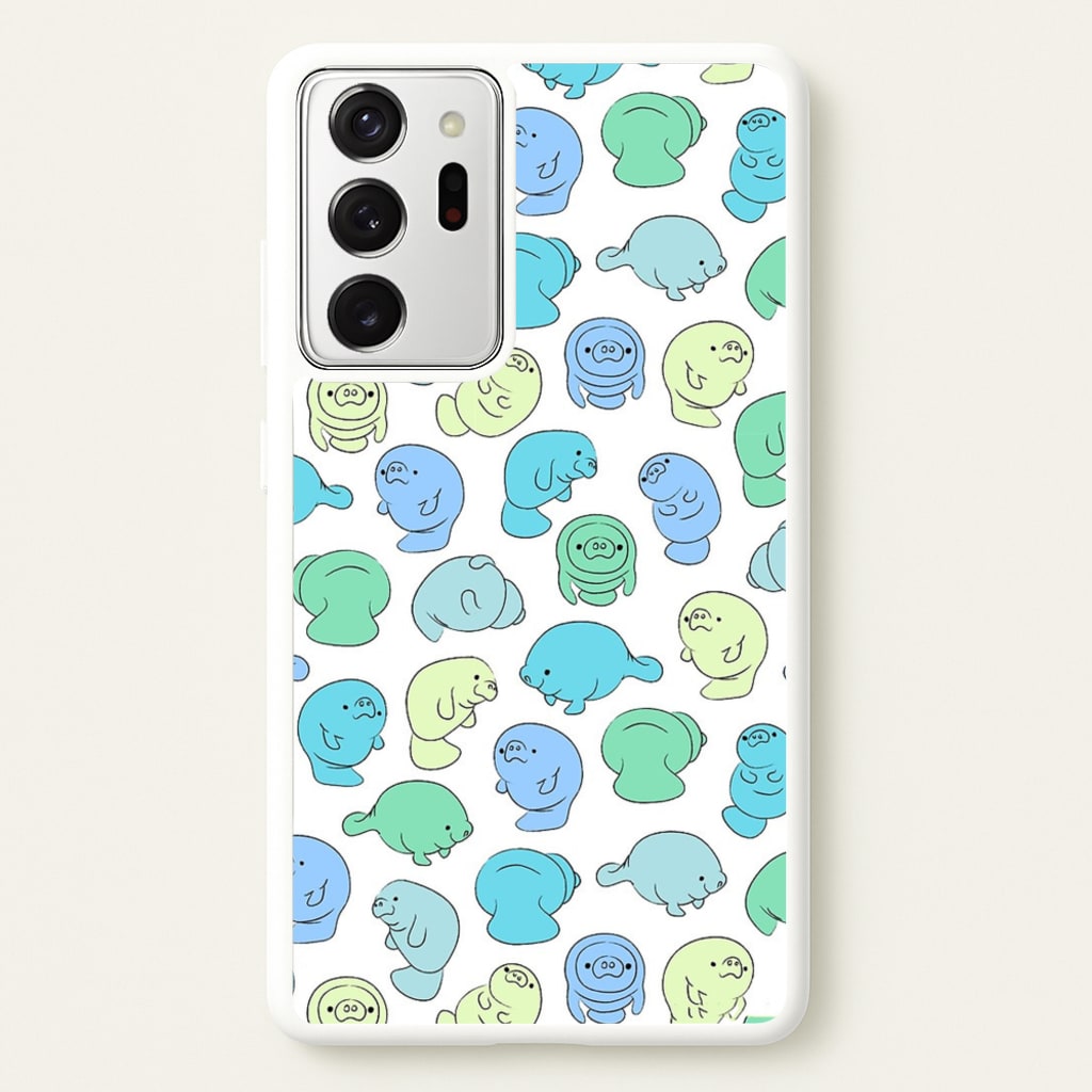 Manatee Party - Phone Case for Galaxy Note 20 Ultra