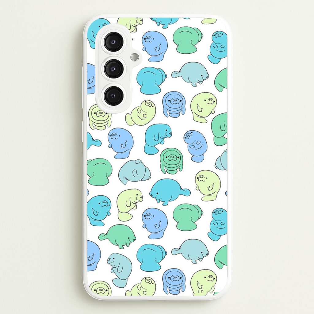 Manatee Party - Phone Case for Galaxy S23FE