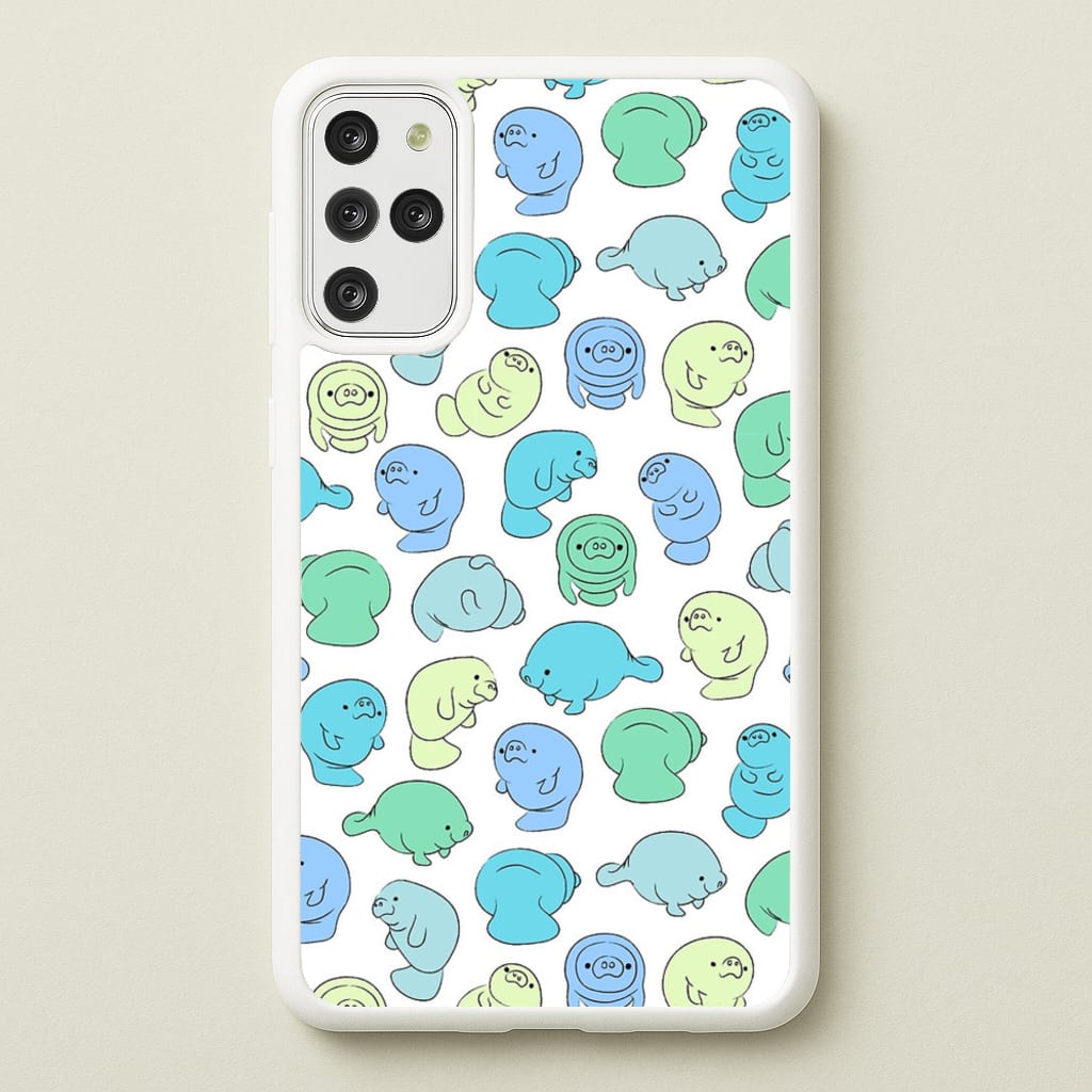 Manatee Party - Phone Case for Galaxy S20 Plus