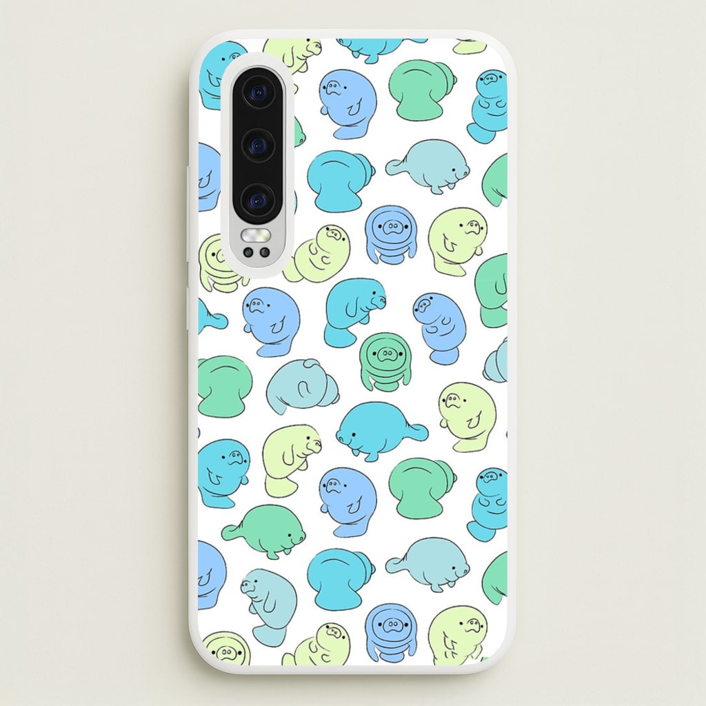 Manatee Party - Phone Case for Huawei P30